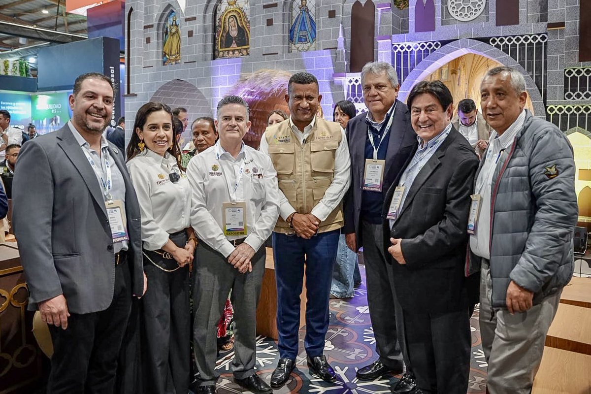 LuisAlfonsoEsc's tweet photo. 📸 ¡Así se vive la presencia de #Nariño en #ANATO2026!

Nuestro stand ha recibido a visitantes, empresarios y líderes de distintos sectores, que coinciden en reconocer el potencial de #Nari��o, tierra de fe y espiritualidad, como una iniciativa que convoca al territorio alrededor del turismo y la paz.

🔗 Mira la galería completa aquí: https://t.co/gTeIUMlLo8