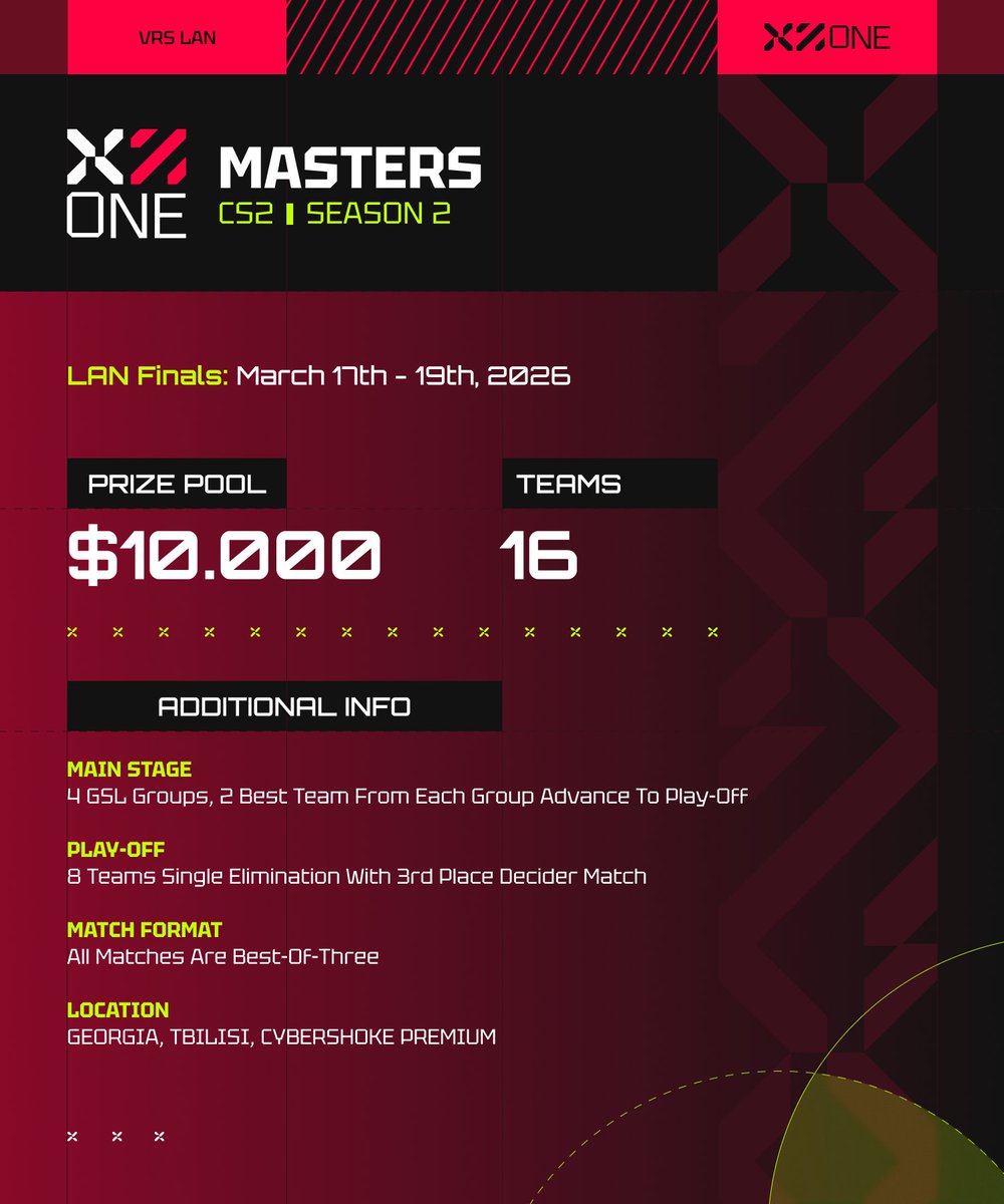 X2ONE CS2 tweet media