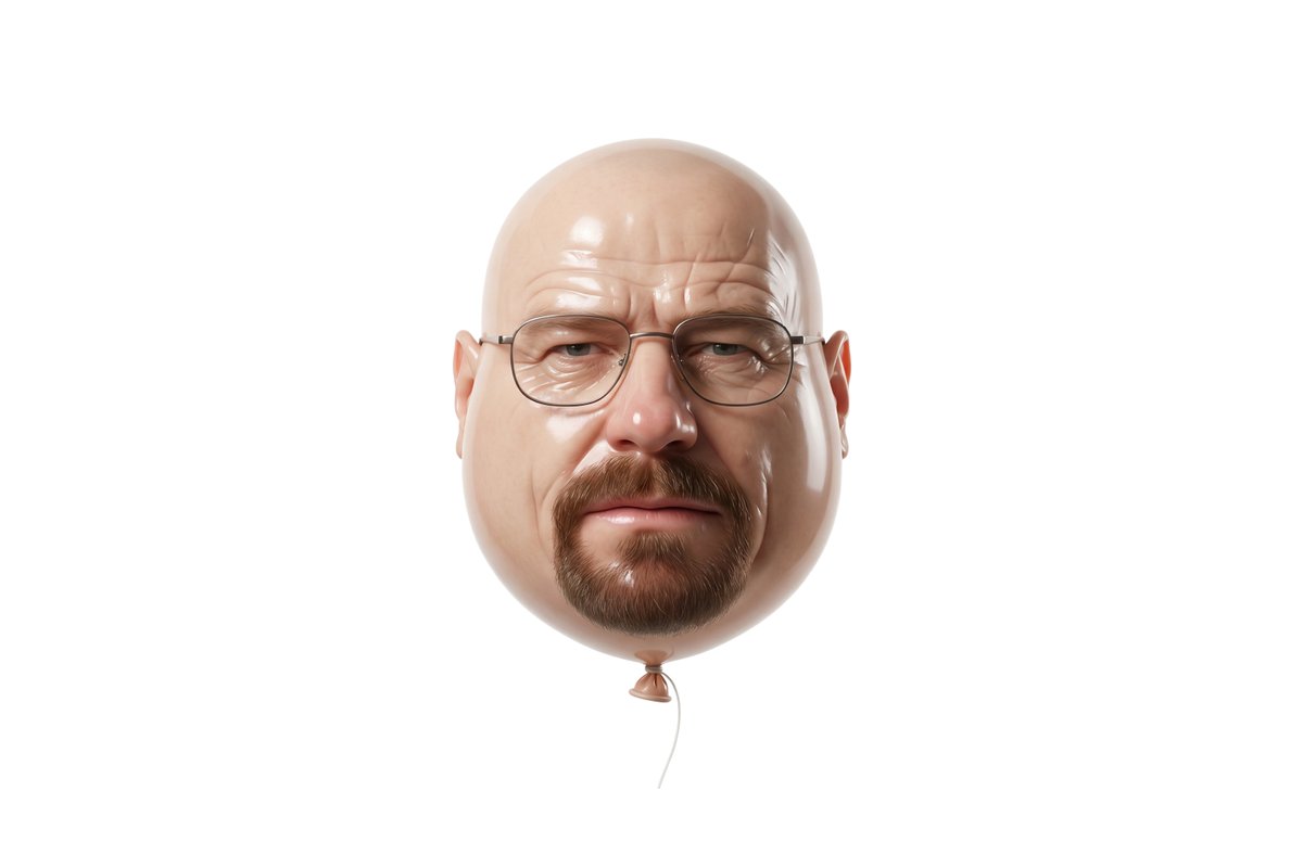 Balloon head portraits