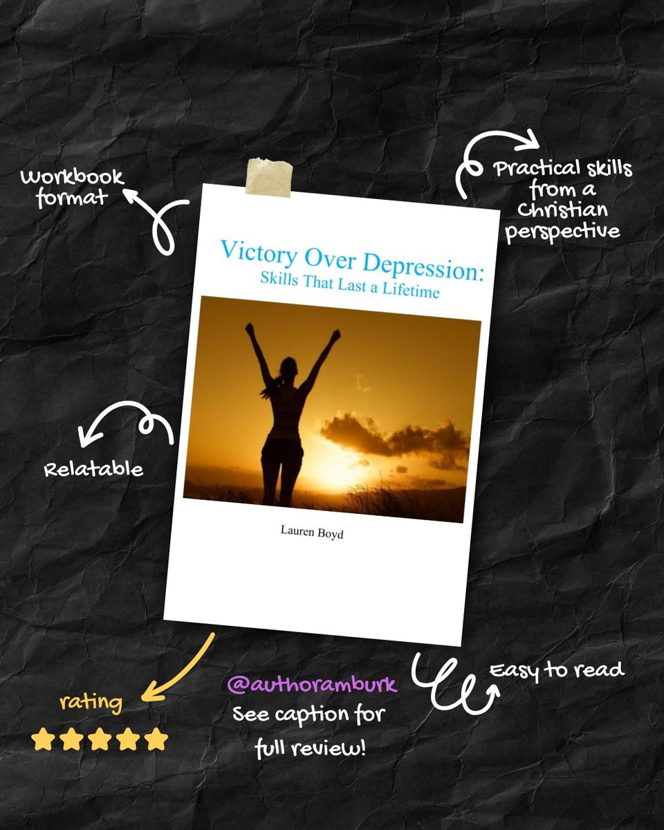 Next book review! This one's another ARC and my first nonfiction read for 2026!

I received an ARC of this book, and I really enjoyed it! It does a fantastic job tackling depression from both a practical and a Christian mindset, something I find is often rare in today's world.