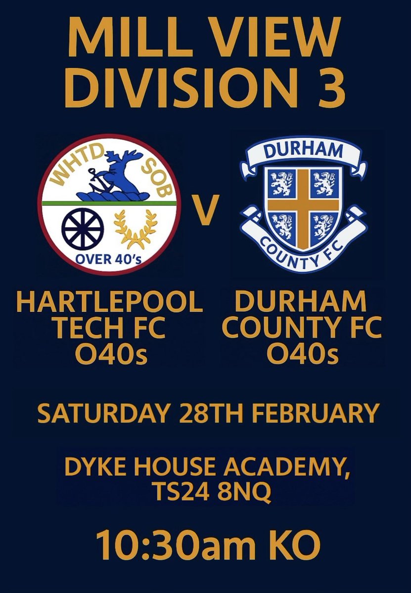 Durham County FC O40s tweet media