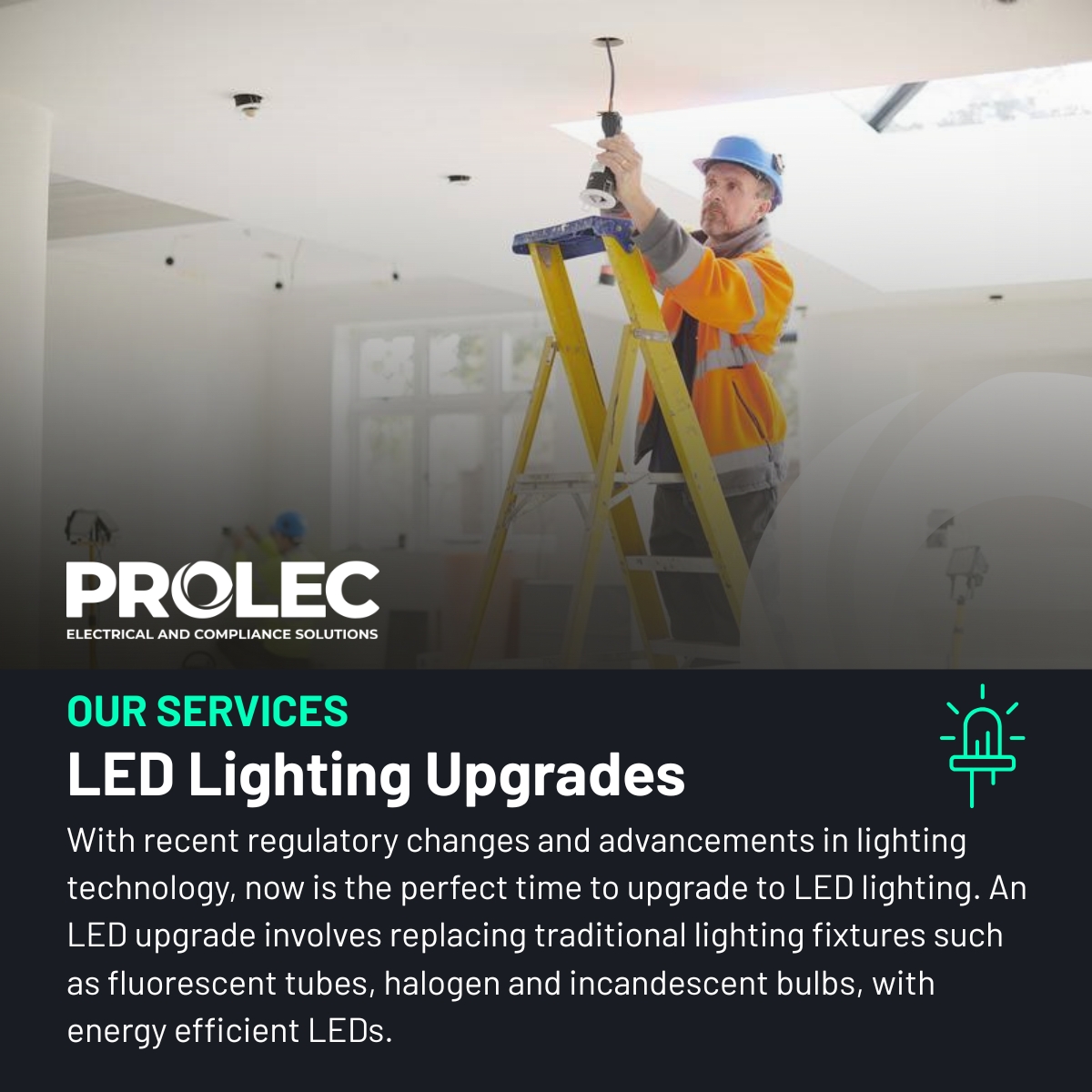 Prolec_Solution's tweet photo. 𝗢𝘂𝗿 𝗲𝘅𝗽𝗲𝗿𝗶𝗲𝗻𝗰𝗲𝗱 𝘁𝗲𝗮𝗺 𝗼𝗳 𝗲𝗹𝗲𝗰𝘁𝗿𝗶𝗰𝗮𝗹 𝘀𝗽𝗲𝗰𝗶𝗮𝗹𝗶𝘀𝘁𝘀 𝗮𝗿𝗲 𝗵𝗲𝗿𝗲 𝘁𝗼 𝘂𝗽𝗴𝗿𝗮𝗱𝗲 𝘆𝗼𝘂𝗿 𝗲𝘅𝗶𝘀𝘁𝗶𝗻𝗴 𝗹𝗶𝗴𝗵𝘁𝗶𝗻𝗴 𝘀𝘆𝘀𝘁𝗲𝗺𝘀. 💡 https://t.co/9330af1Vch