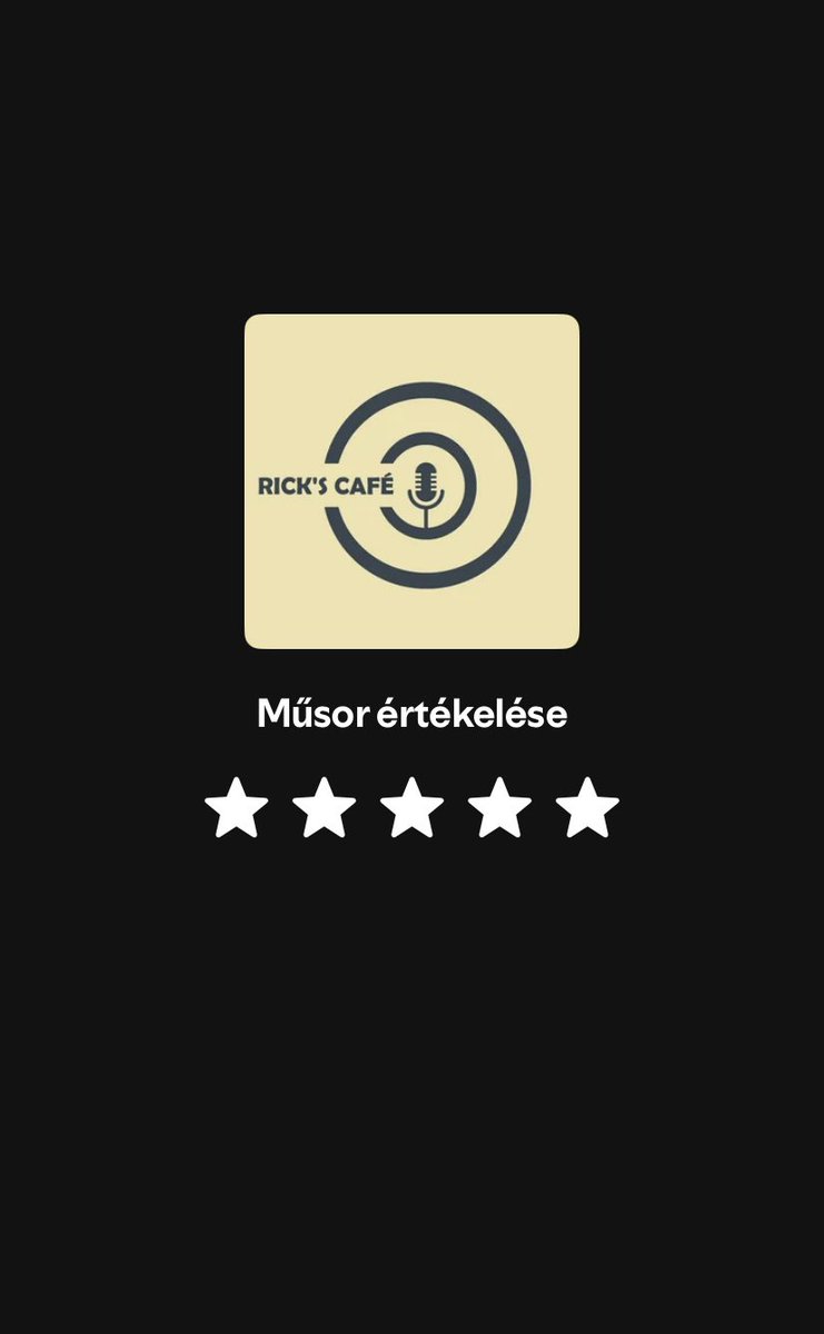 rickscafepod's tweet photo. A hétvégén rögzítjük az oscaros adásunkat!

Ahhoz, hogy minél több filmrajongóhoz eljussunk, kérjük nyomjatok egy feliratkozást Youtube-on/Apple Podcasten/Spotifyon, valamint az utóbbin, ha adtok egy 5 csillagos értékelést, az még többet dob az elérésen. Köszönjük! https://t.co/EYvKFdUgxq