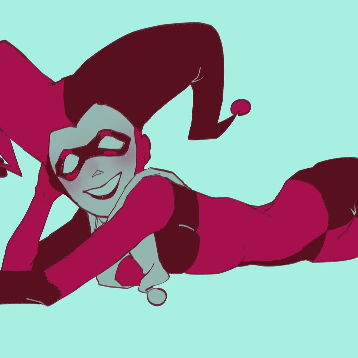 nosignalV's tweet photo. I did Harley
#dc
#batman2004
#HarleyQuinn https://t.co/FIdU6rEWTQ