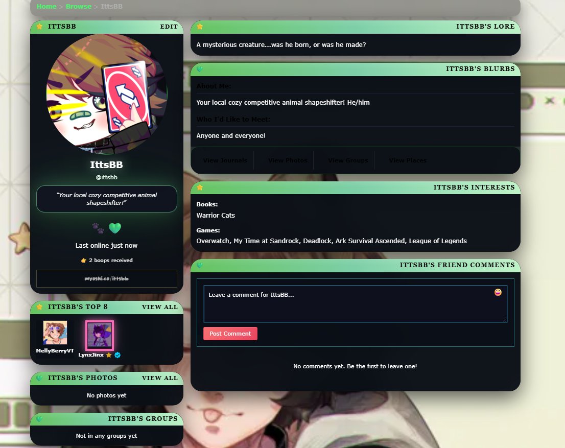 IttsBB 🐾💚 tweet media