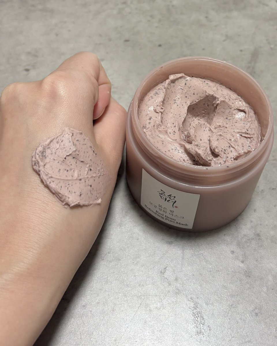 有名インフルエンサーも推してるBOJの赤小豆 毛穴ケア クレイパック