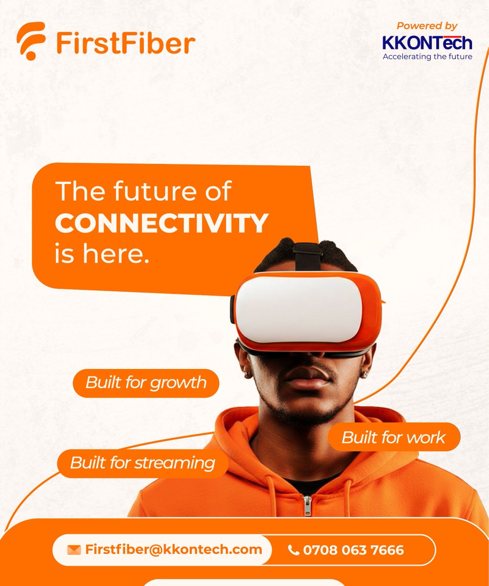 kkontechng's tweet photo. Immerse Yourself in a Whole New Experience.

The Future is Here.

#firstfiber https://t.co/bITT3nqrqP