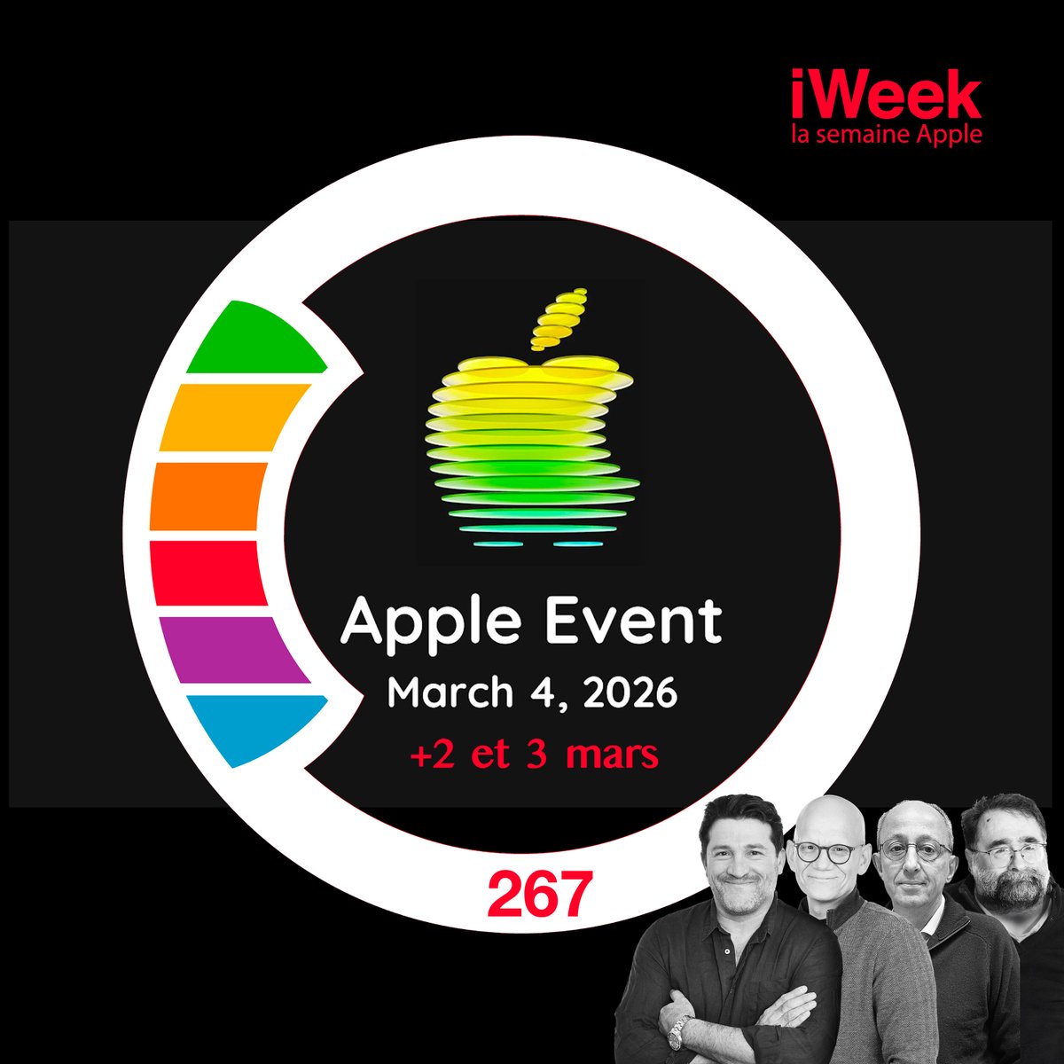 iWeek (la semaine Apple) | podcast tweet media