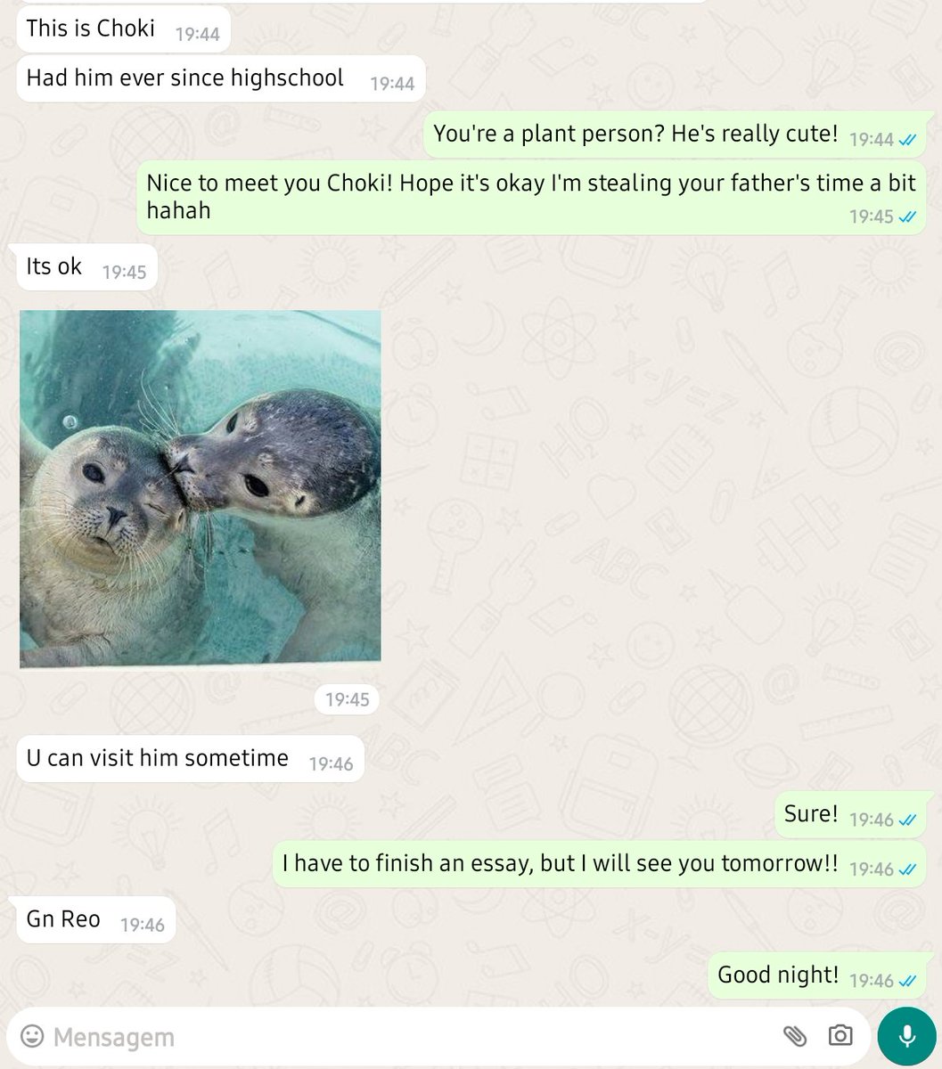 Later that day...

Reo's phone: