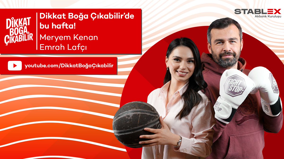 Bogacikabilir's tweet photo. 🐂 Dikkat Boğa Çıkabilir'de bu hafta! 

Meryem Kenan (@Meryemkenan)'ın bu haftaki konuğu Emrah Lafçı (@emrahlafcu )!

⏰ Saatlerimizi ayarlayalım: Yeni bölüm yarın yayında!  

Kanala abone olmayı unutmayın 👉 https://t.co/kyI0pkguq4 https://t.co/X67BdPOcE1