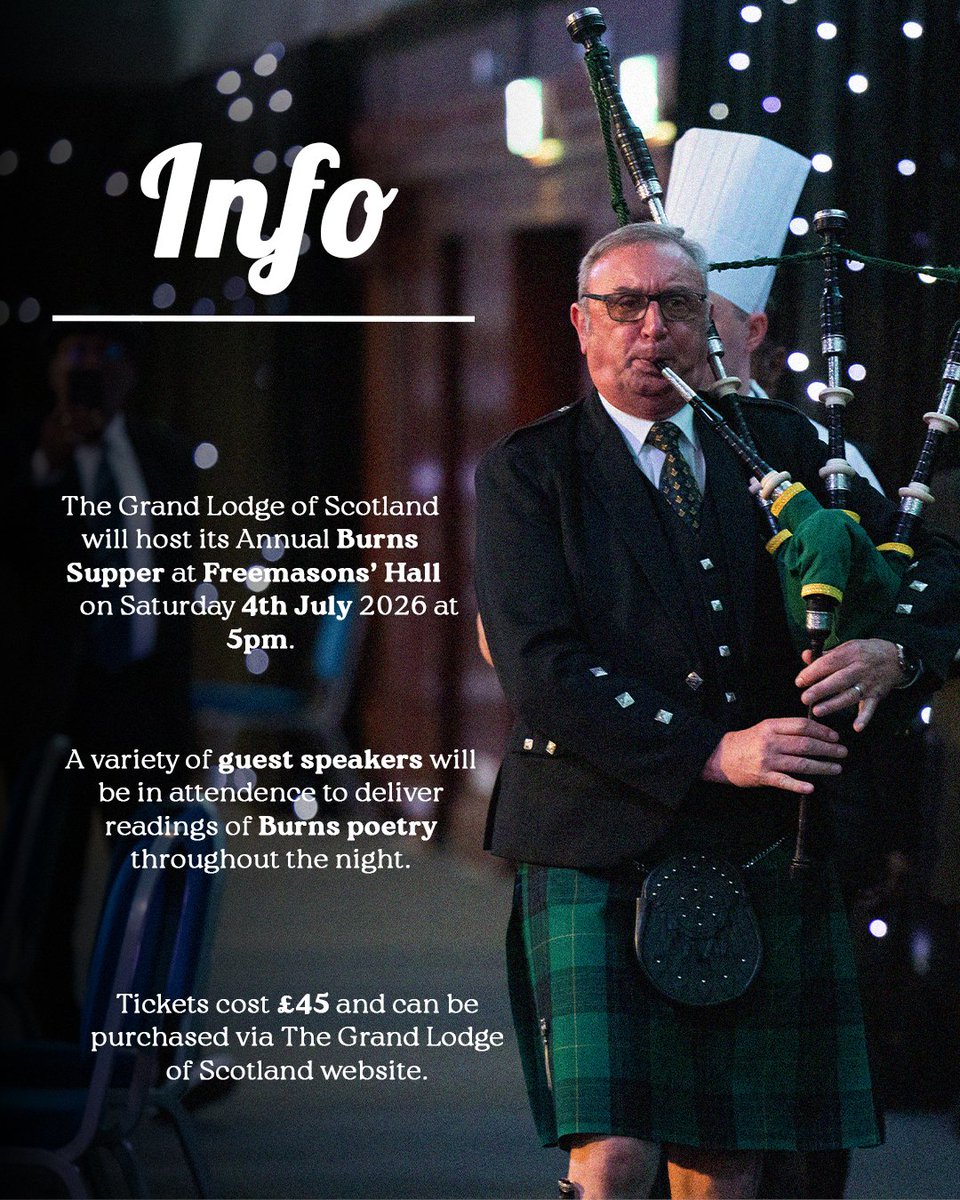 Scottish Freemasons tweet media