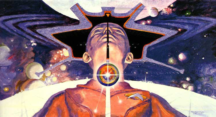 schumisnoopy's tweet photo. artworks by robert mccall for star trek: the motion picture https://t.co/2Th3ZziEJS