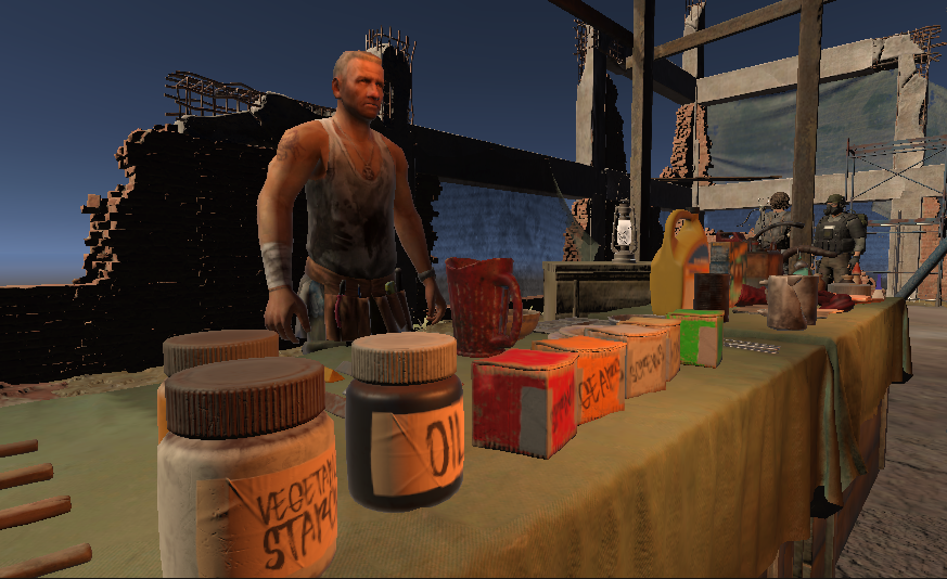 SV13Extraction's tweet photo. Meet Graves — OEM Salvage Vendor at the Grand Exchange.
Voiced by underground horrorcore artist
Crackle Kapone (Yessir Ent.)
Buys junk.
Sells crafting parts.
Nothing’s useless in the Zone.
Appearance & inventory in development.
#SV13 #IndieDev #GameDev https://t.co/3r0BmI8TWg