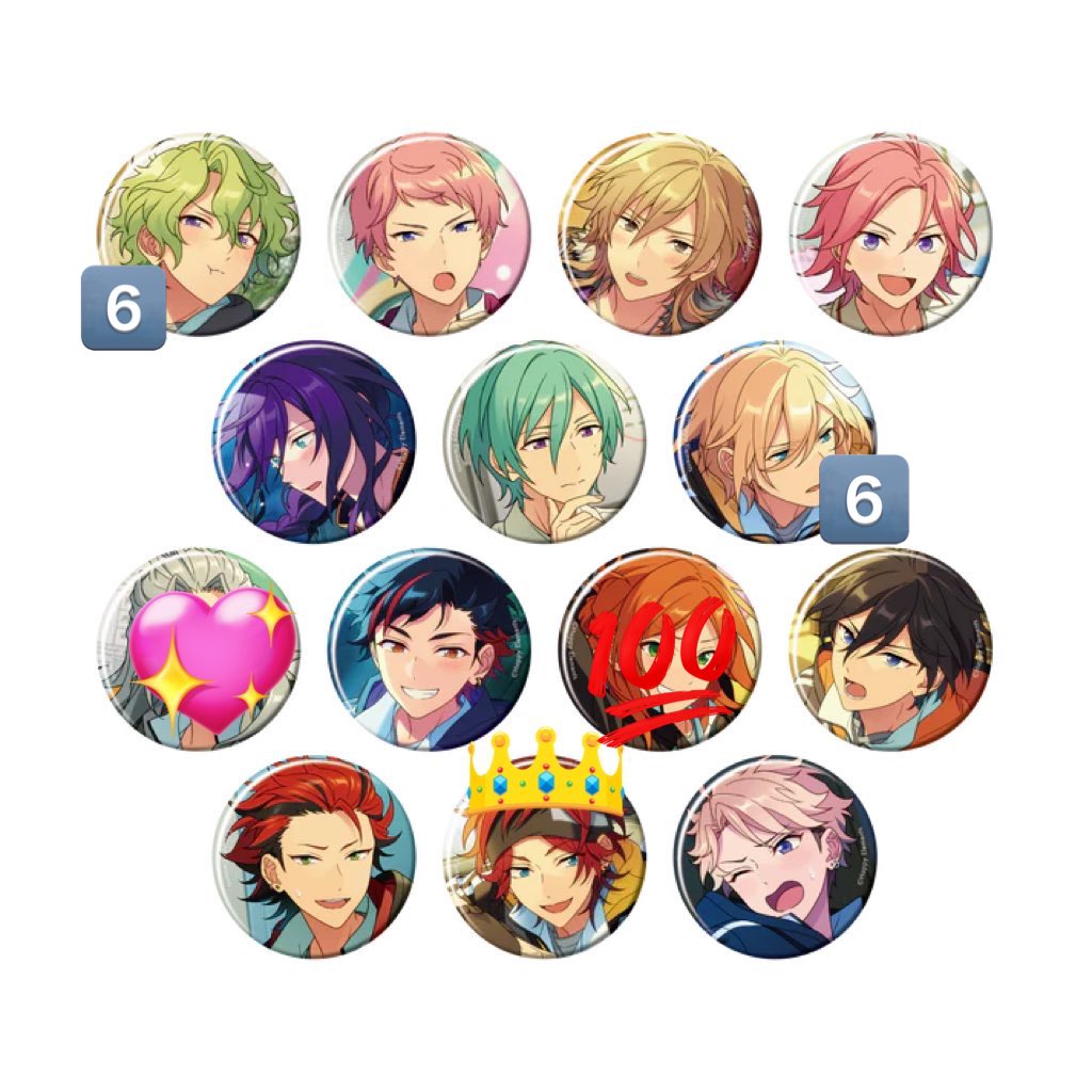 交換 譲渡】あんスタ コレクション缶バッジ コレ缶 2026 Feb Idol