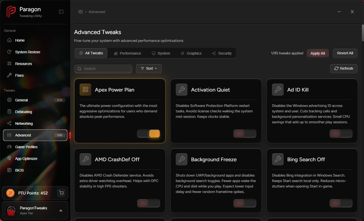 Paragon│Boost Gaming PC Performance tweet media