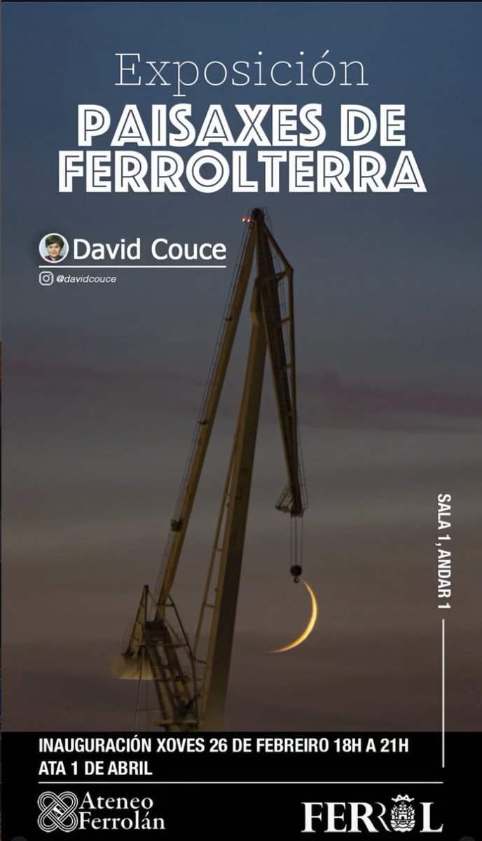 Non vai ser todo fútbol, recomendadísimo <a href="/DavidCouce/">David Couce</a>