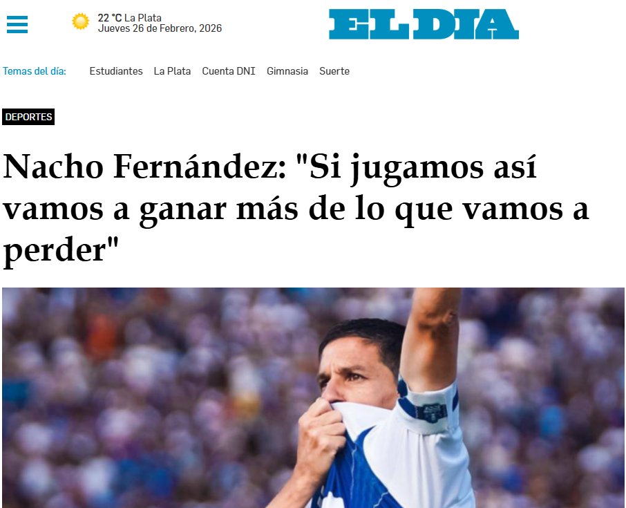 Lo que escucha un hincha antes de pasarla mal en una competencia....