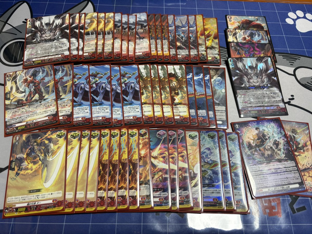 ぶっちぎりスタートデッキ買ってきたので、オバロ組みました