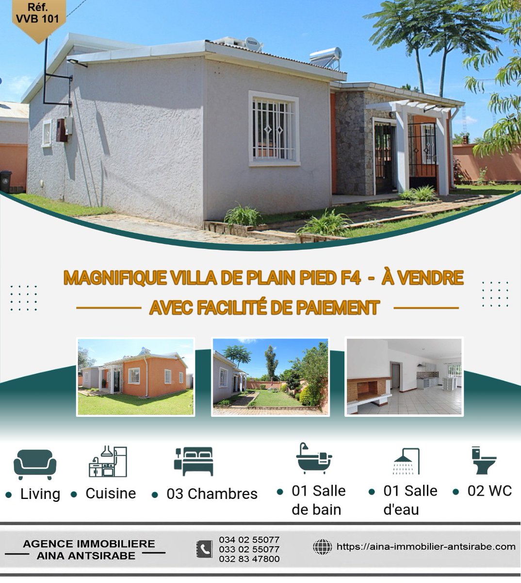 Agence Immobilière AINA Antsirabe (@AinaImmobilier) / Posts / X