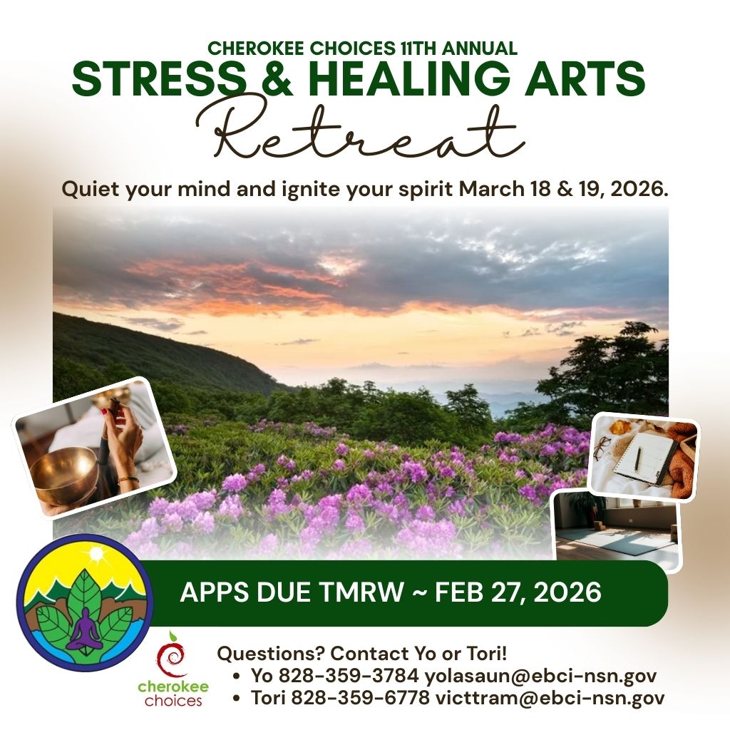 Applications due TMRW, Friday 2/27/26
Admin leave available for Tribal Employees
