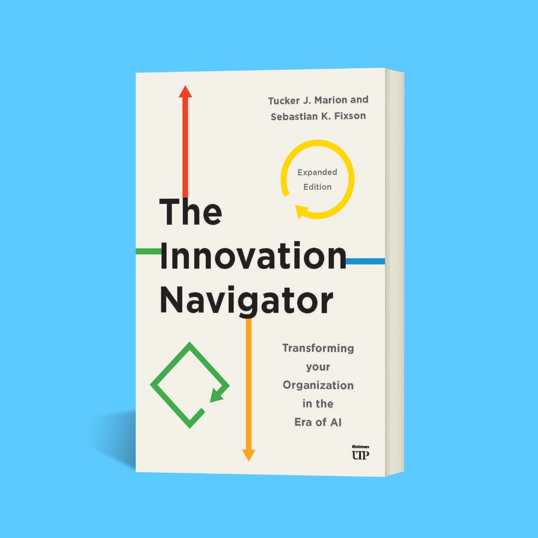 utpress's tweet image. "This book shows leaders how to harness AI to empower teams, accelerate innovation, and rethink what’s possible.” Steven Eppinger @MIT
Read more: bit.ly/48b6bdY
#Organization #Innovation #Digital #Design