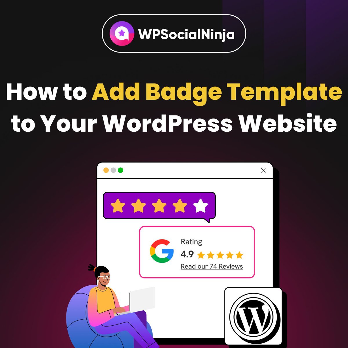 WPSocialNinja's tweet image. Building trust online isn’t automatic. A clean badge template helps you showcase ratings and reviews in one compact design. See how to add a WordPress trust badge and build instant credibility.👇
wpsocialninja.com/how-to-add-bad…

#WordPress #SocialProof #OnlineReviews