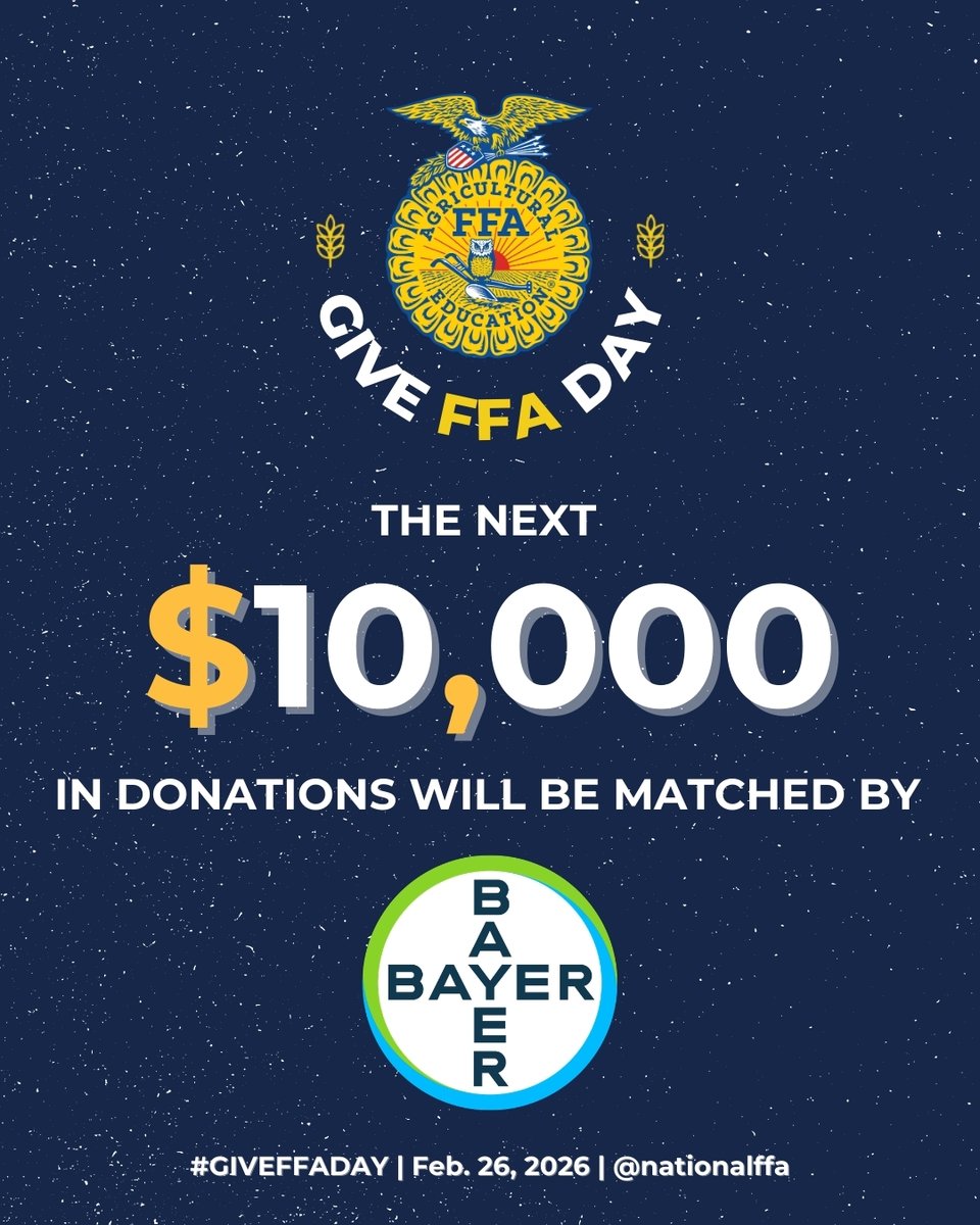 National FFA tweet media