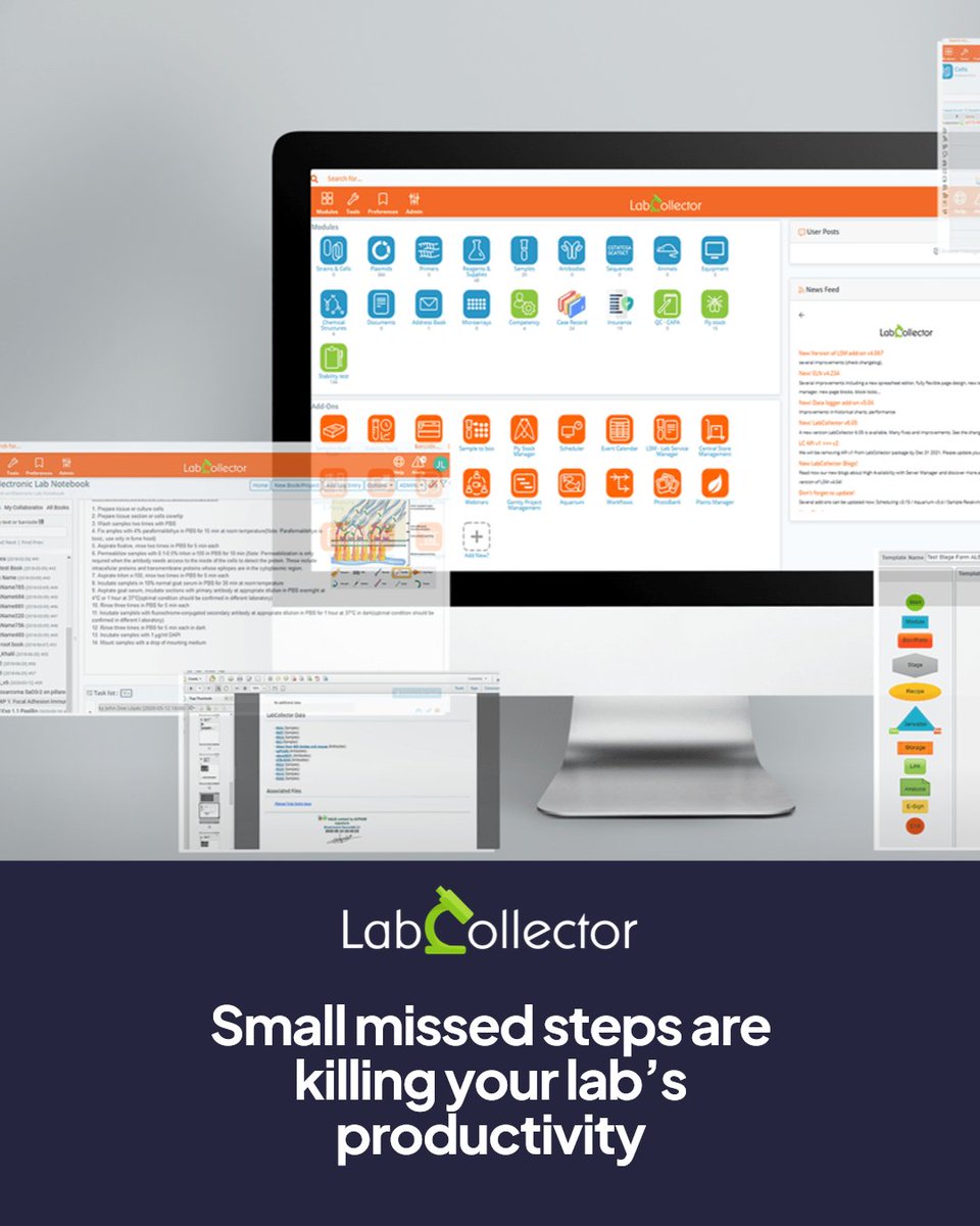 agilebio's tweet photo. Think your lab routine is optimized? Small missed steps add up to big time lost. Spot them, fix them, watch productivity soar. What tweak saved you hours? #LabCollector #LIMS #LabManagement

Learn more: https://t.co/tesggL1HaJ #LabCollector #LIMS #LabManagement https://t.co/y85bIrpYtb