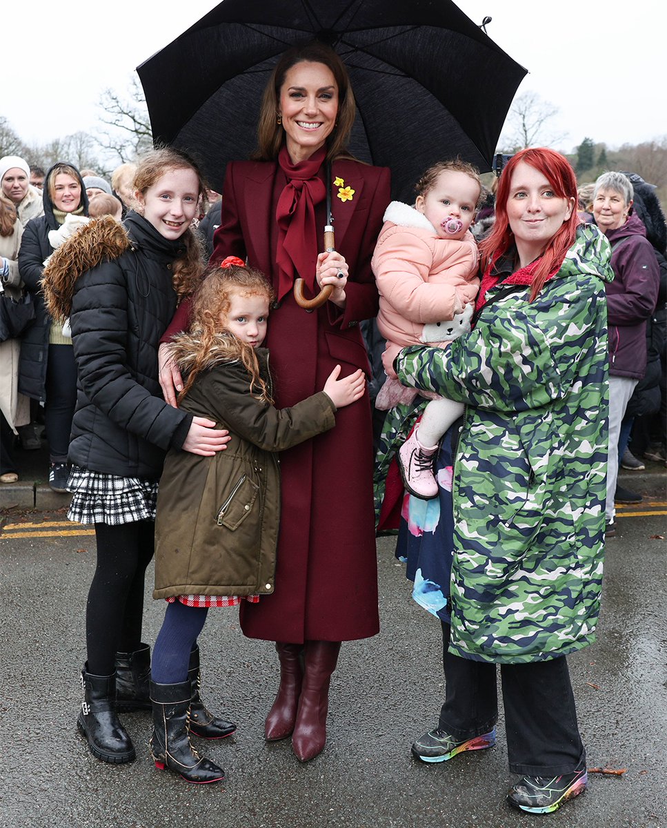 The Princess of Wales during a visit to Powys, Wales today 🥰🏴󠁧󠁢󠁷󠁬󠁳󠁿