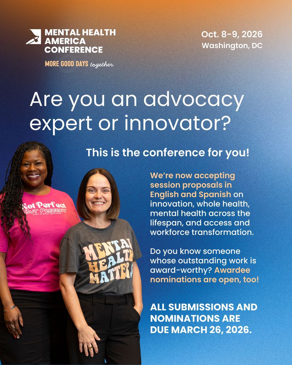 Mental Health America tweet media