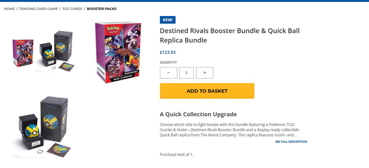 Pokemon Stock Alerts UK tweet media