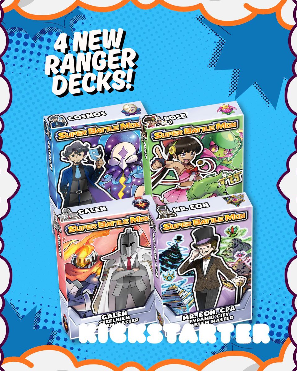 Quinn ◇ Super Battle Mon 🔛 Backerkit ◇ tweet media