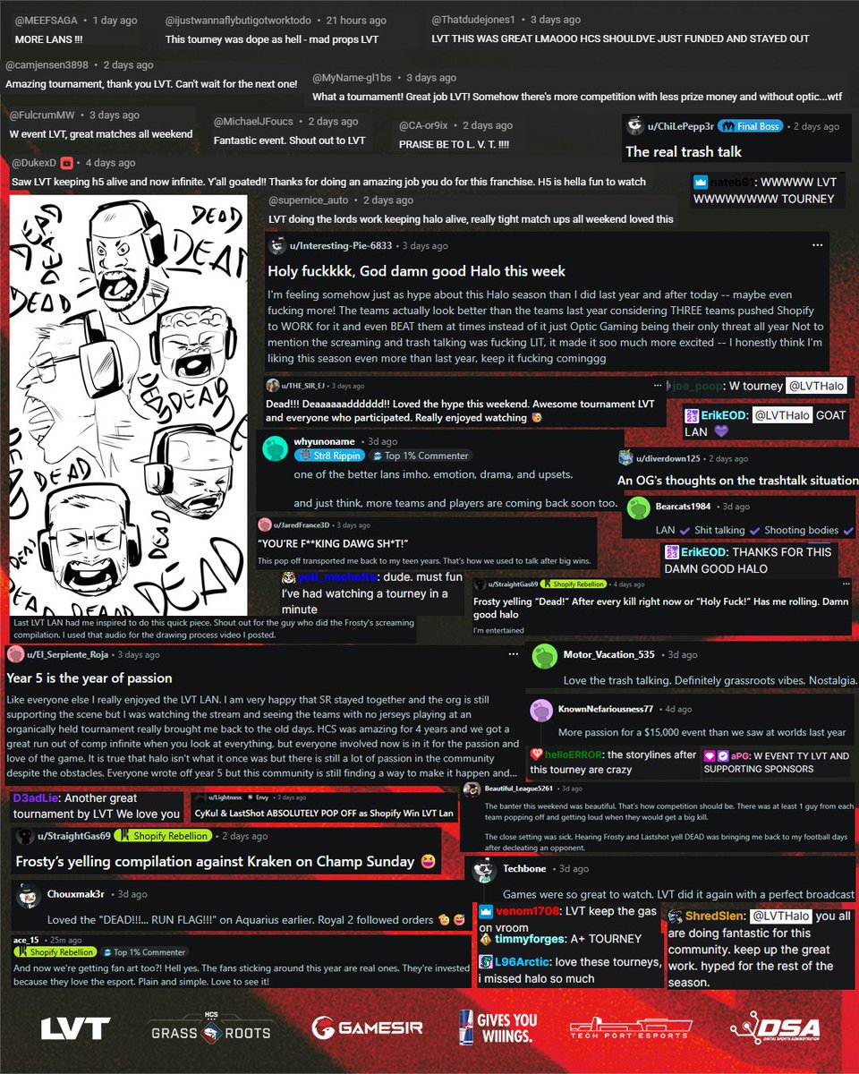 LVT Halo tweet media