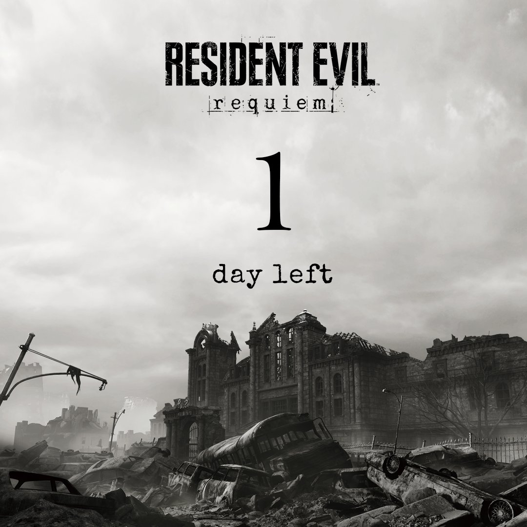 In 1 day, a new dawn for survival horror begins.
#ResidentEvilRequiem