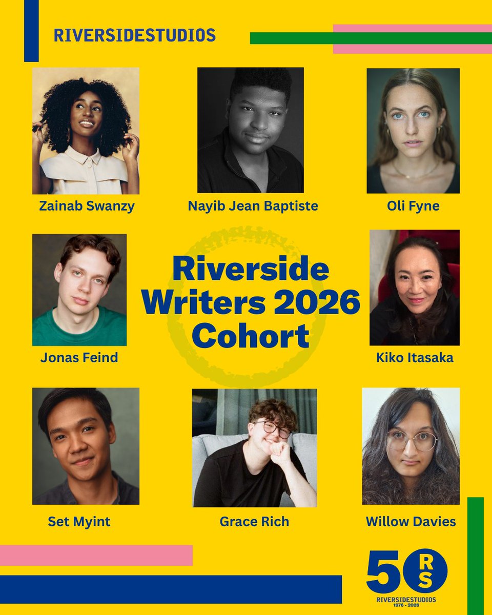 RiversideLondon's tweet image. Exciting news! 🎉 We're launching our first official playwriting cohort, led by Nadine Gray, to nurture fresh voices and bold new stories at Riverside Studios. #NewWriting #TheatreCommunity #RiversideStudios #Playwriting #NewPlaywrights #WritingCohort #FreshVoices