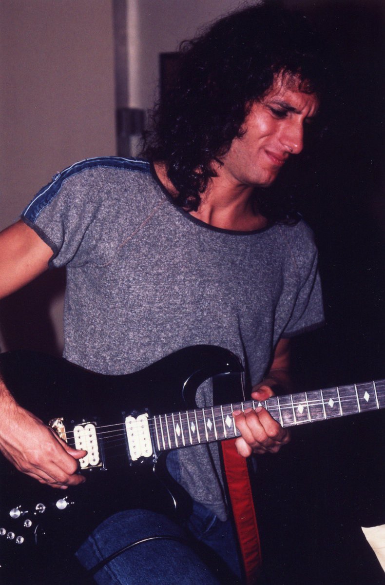 brucekulick's tweet photo. Let’s all wish a very Happy Birthday to Michael Bolton. This photo I took of him is from 1983 on tour — and that’s him playing my BC Rich Eagle. The same guitar would be played on my first tour with KISS. Sending good wishes to the talented Michael today. @mbsings https://t.co/0psWt9i2IA