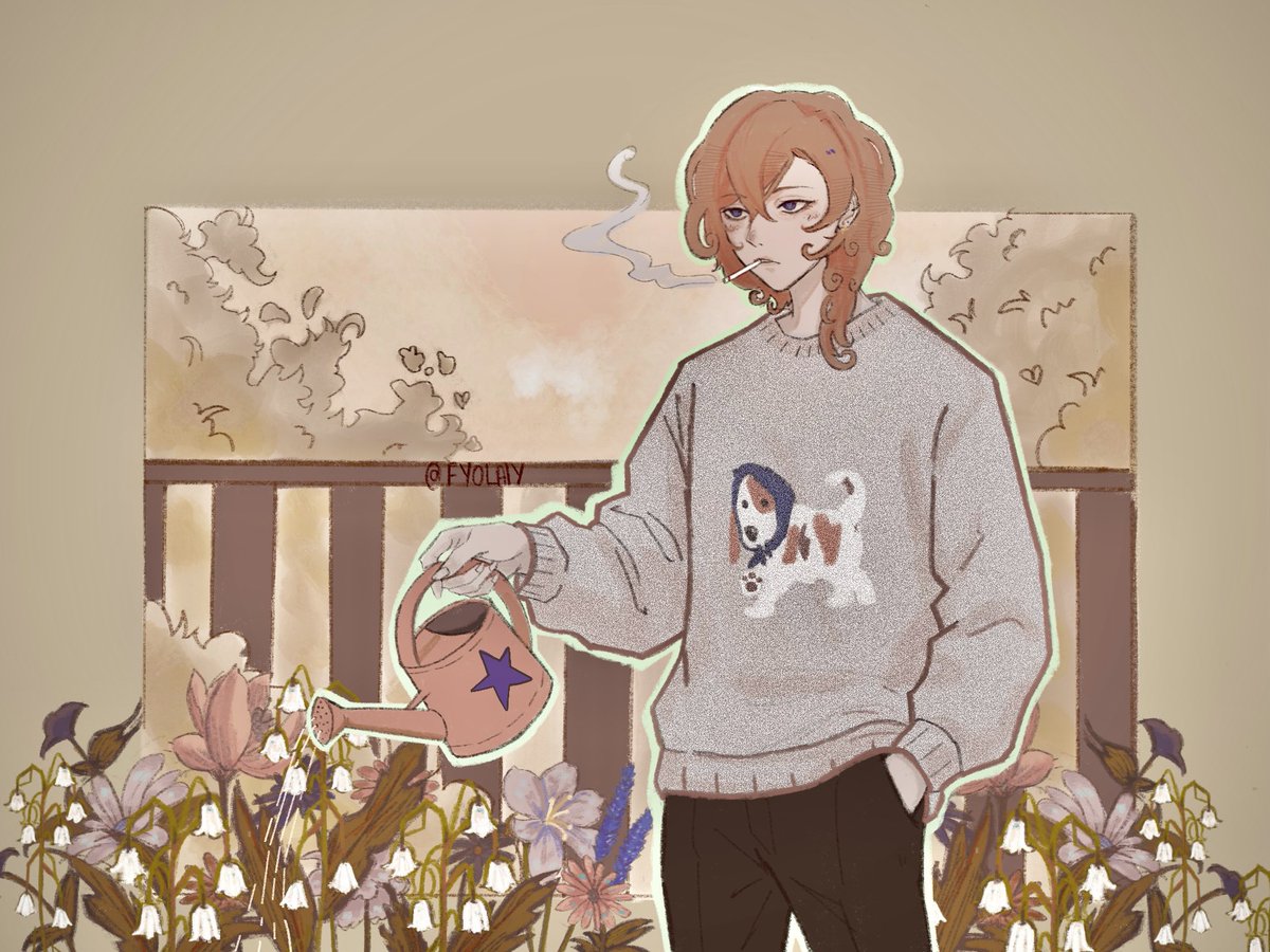 trying to stop overthinking #chuuya