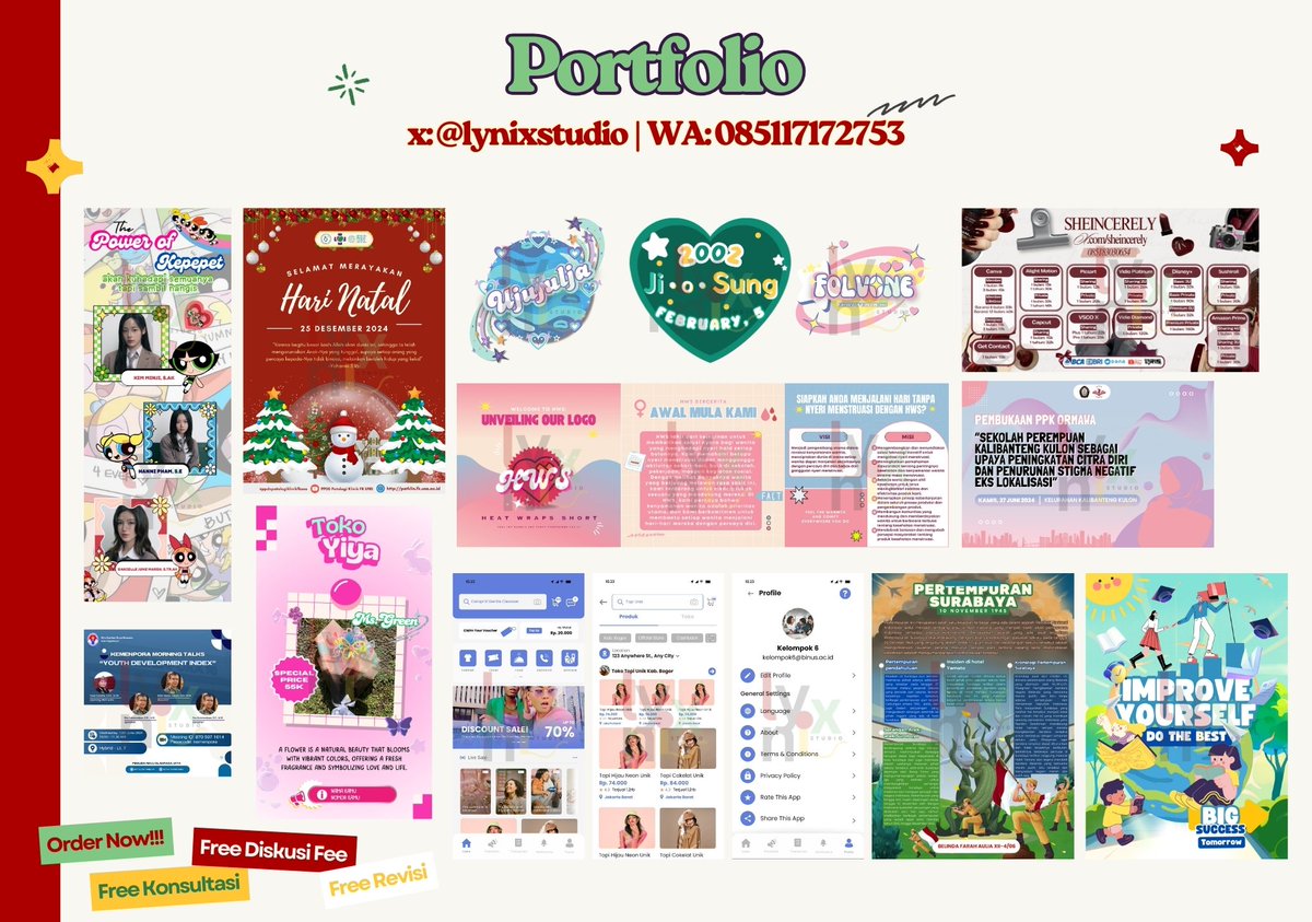 Lynix Studio | Jasa Desain (mt after dm) tweet media