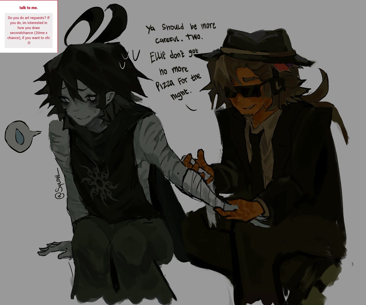 sqilow_'s tweet image. hai anon !!! sorry for the long wait i got busy with stuff ^⁠_⁠^; 

im not too familiar with two time so i hope this is ok ! feel free to send me requests on strawpage 

#secondchance #twotimeforsaken #chanceforsaken