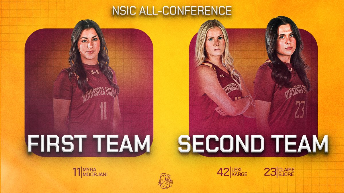 UMDBulldogs's tweet photo. Moorjani, Bjorge, and Karge Named to NSIC All-Conference Teams

Read more: https://t.co/APEcYi4x0Z https://t.co/6412rjHTGl