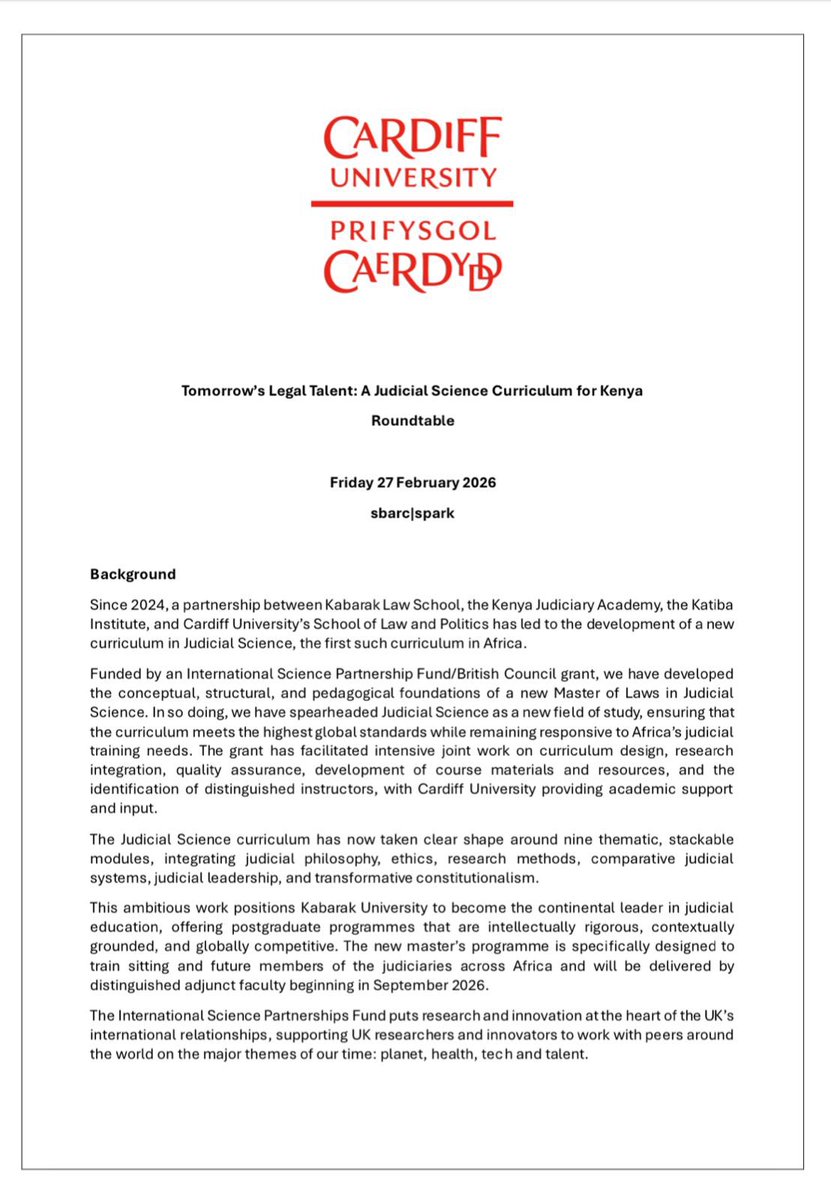 Kabarak Law School tweet media