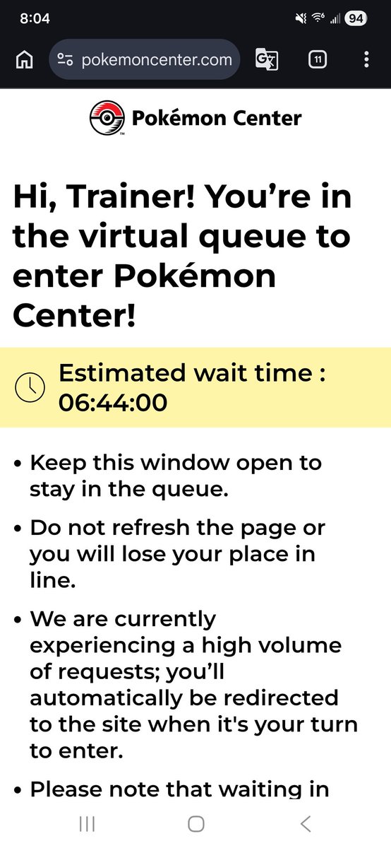 Hey can everyone in line ahead of me please leave like a couple packs please. Nothing crazy just a few to feed my addiction is all. Thanks!
#PokemonCenter