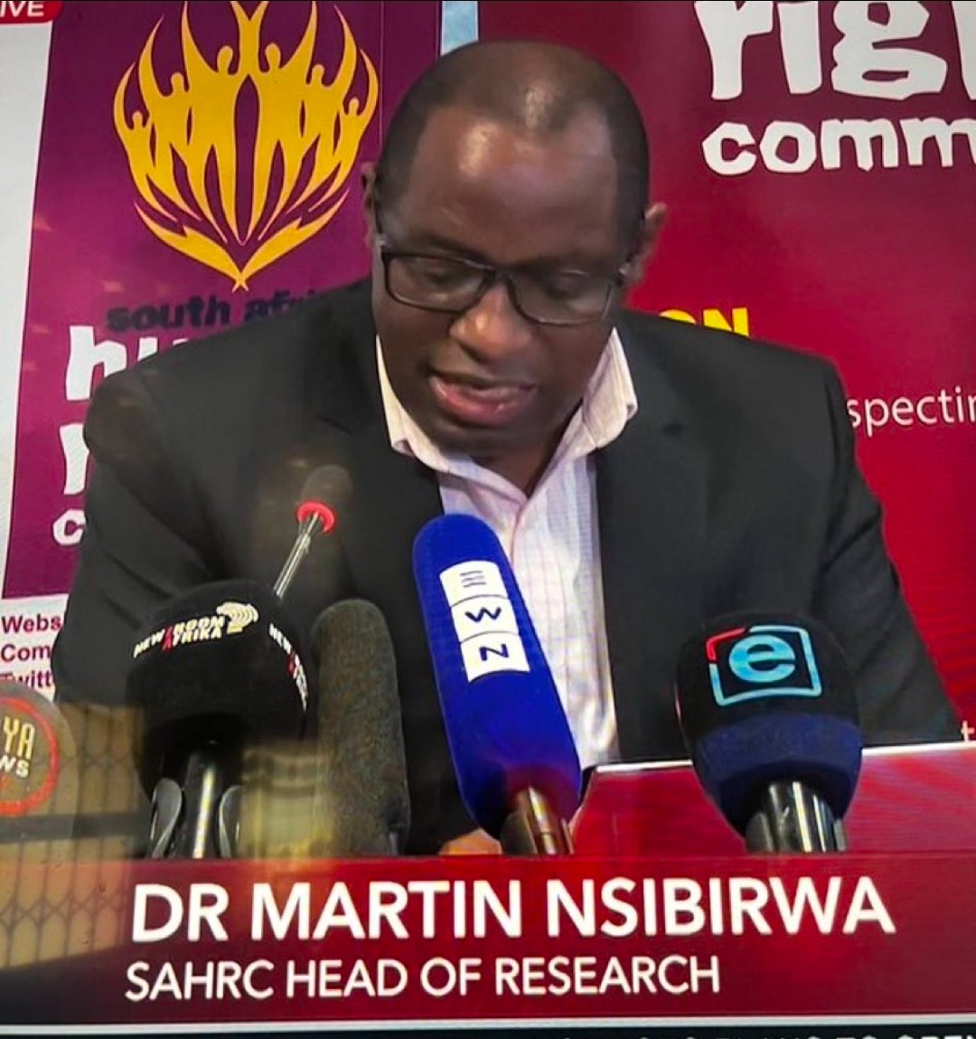 The gentleman below needs to be investigated, period!! 

How did he manage to secure a top position within <a href="/SAHRCommission/">SAHRCommission</a> ?? Does he even have the legit documents to be in the country🇿🇦?