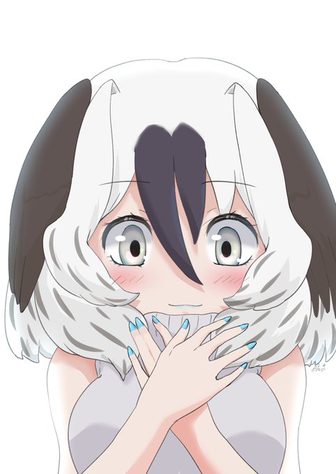 マニキュアも青色アオアシカツオドリちゃん 