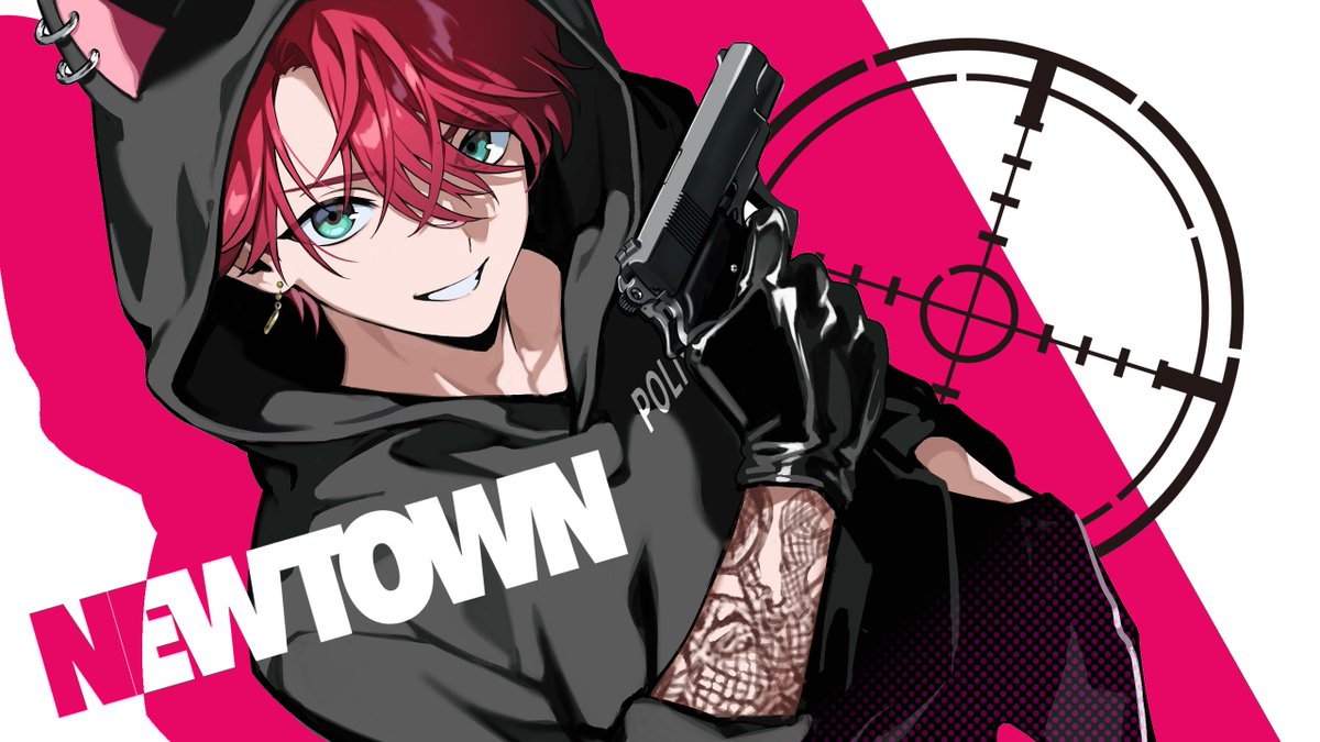 いつだって面白いnewtown
#イロ絵す　 #サムネス