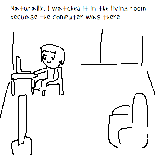 my first anime experience 
1/3