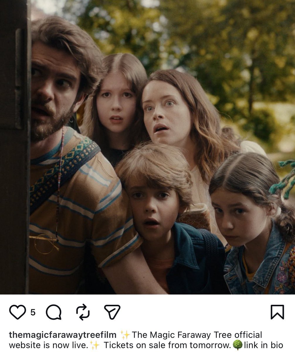 The Magic Faraway Tree official website is now live 🌳✨

Nicola Coughlan’s Silky on the big screen in one month 🧚

themagicfarawaytreefilm.co.uk