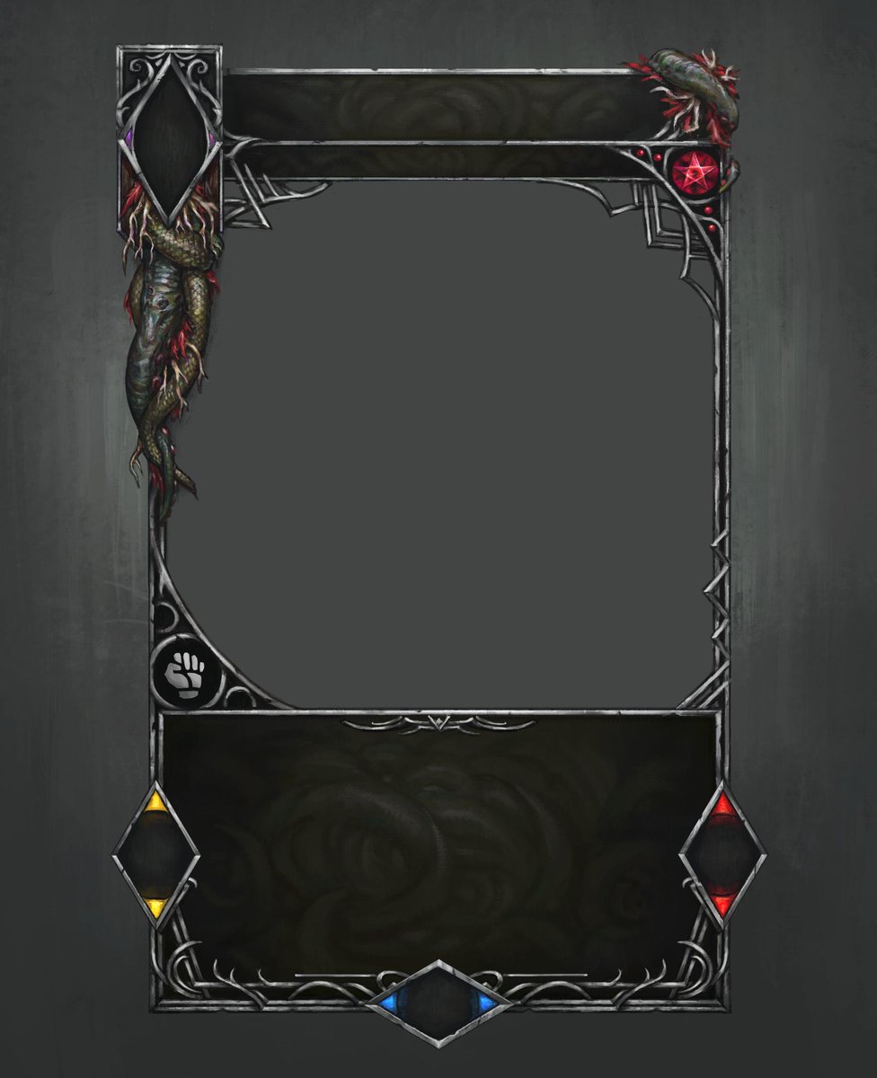 Here is an Old Ones card frame. 
Do you like this style? Let us know what you think 👇