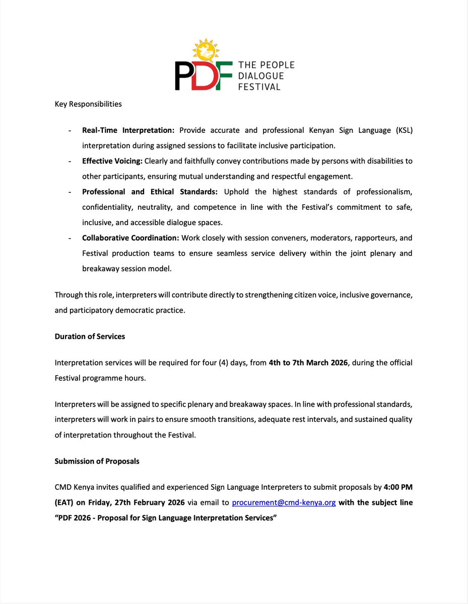 The People Dialogue Festival (PDF) tweet media