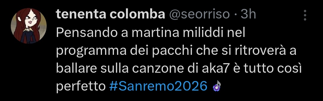 amici out of context tweet media